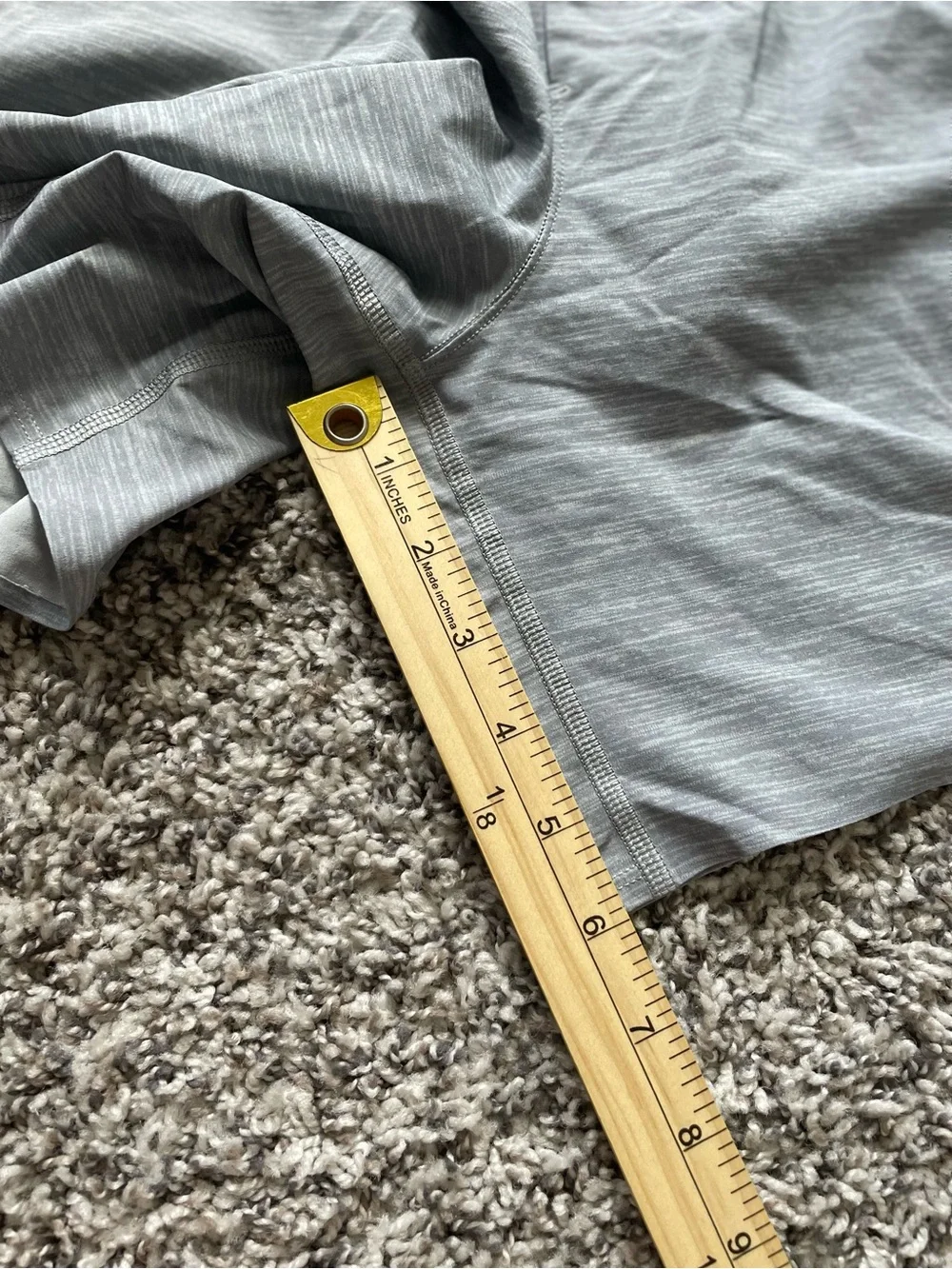 LULULEMON Surge 6” Running Shorts Men’s‎ Medium Heather Gray Lined